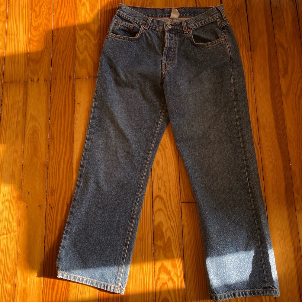 Lucky Brand Dungarees - Mid-Rise Straight Jeans